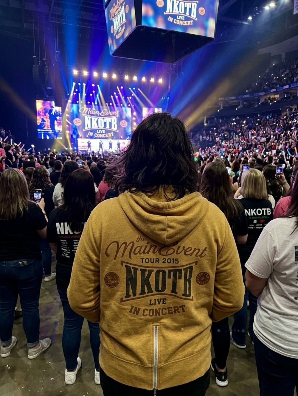 NKOTB 2015 Main Event Tour Zip-Up Hoodie